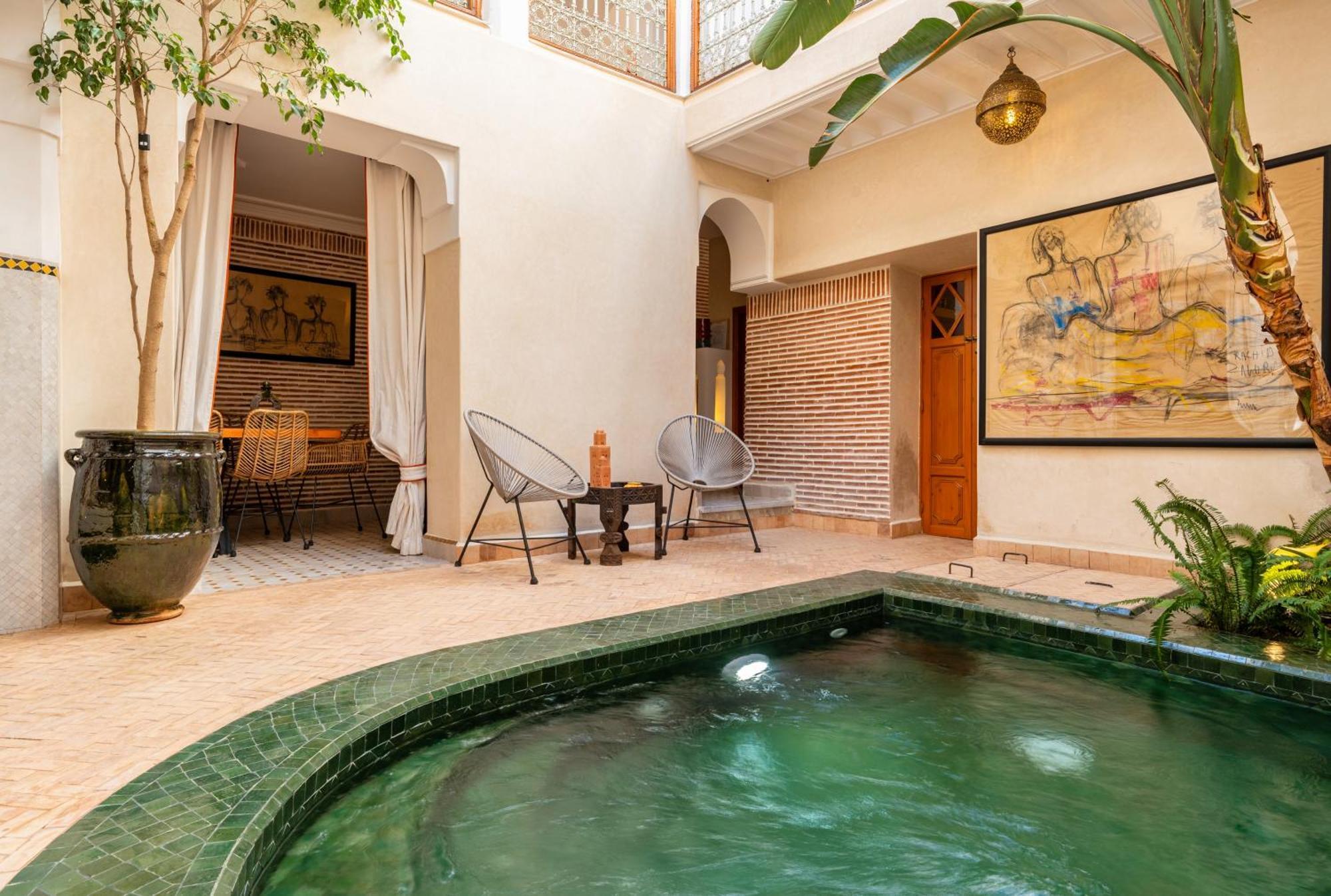 Riad The D'Orient - Piscine Privee - Petit Dejeuner Marrakesh Exterior foto